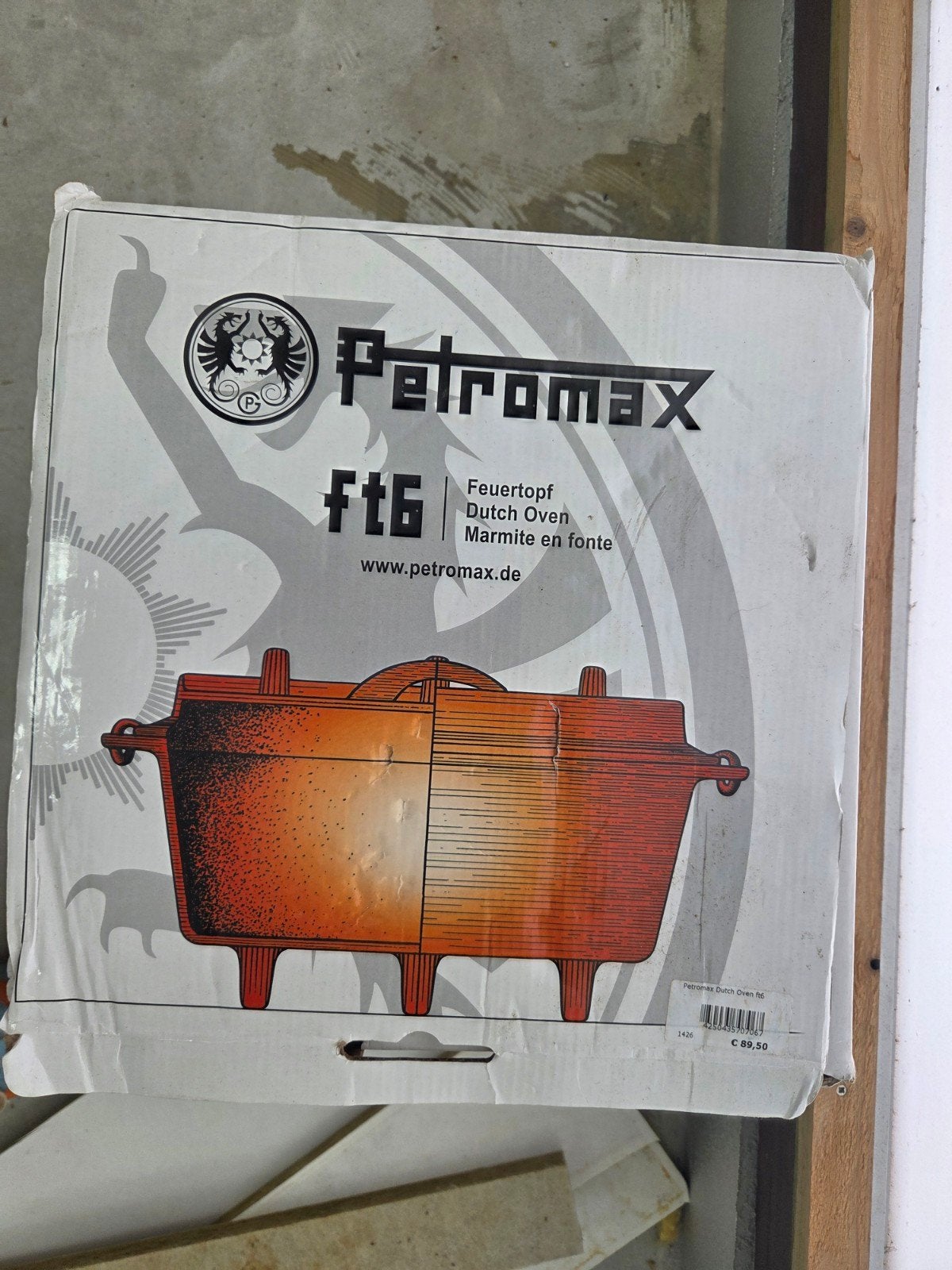 petromax ft6 - dutch oven, Ophalen, Gietijzer, Met deksel, Overige typen