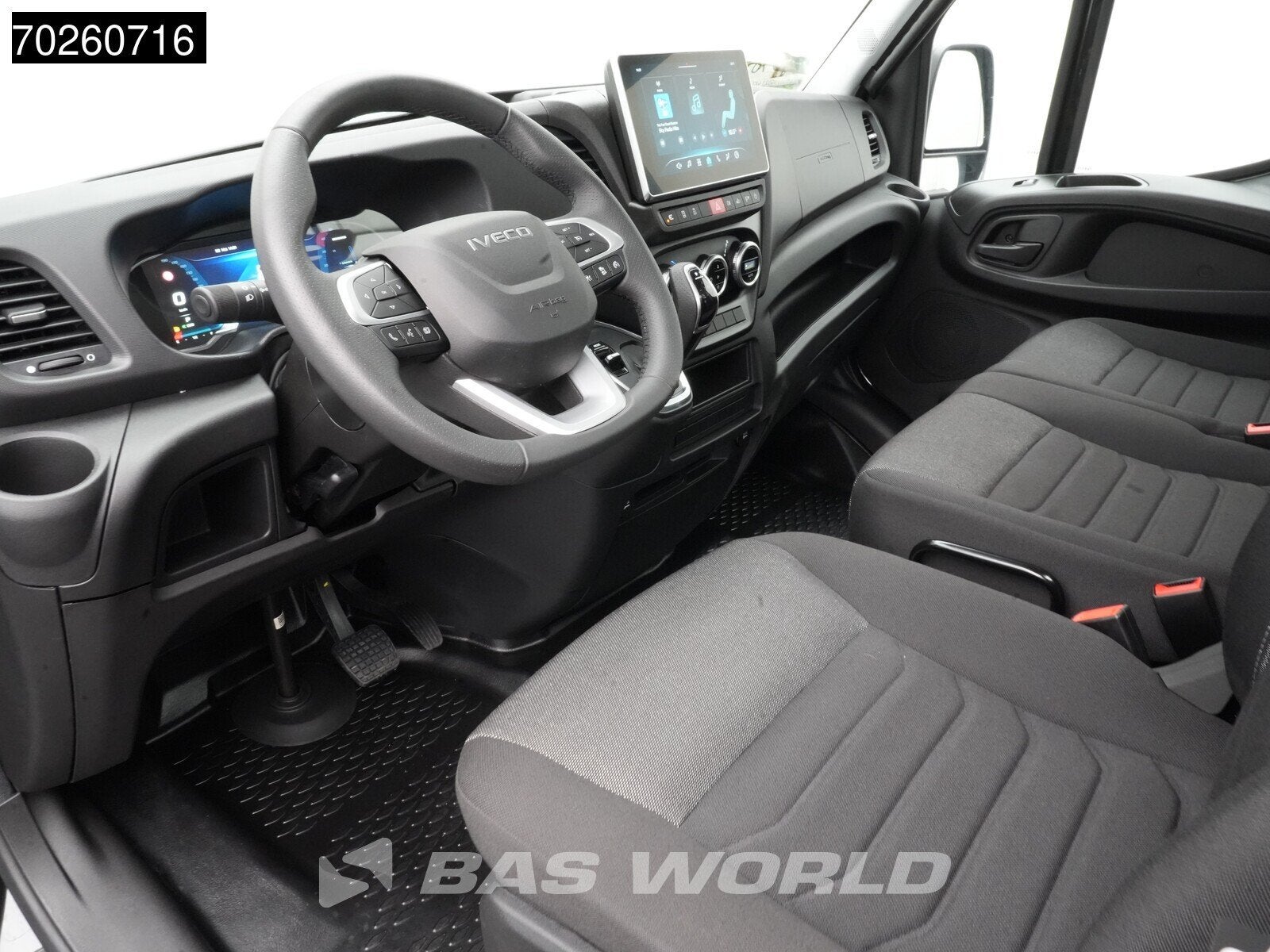 Iveco Daily 35S21 BPM VRIJ! Chassis cabine Automaat BPM VRIJ, Stof, Euro 6, 4 cilinders, Iveco