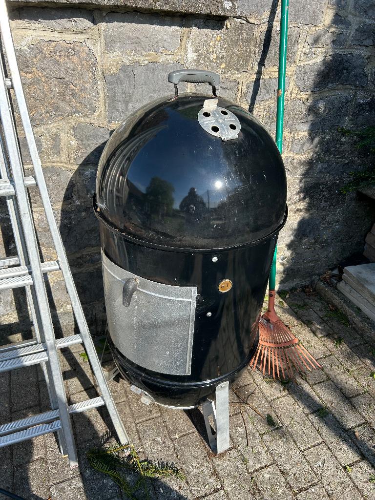 Fumoir - barbecue Weber, Enlèvement, Utilisé, Weber, Avec accessoires