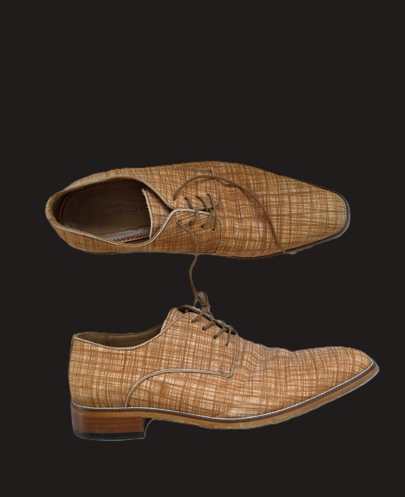 Melik leren herenschoenen – maat 40, Kleding | Heren, Schoenen, Overige kleuren, Ophalen of Verzenden, Veterschoenen, Melik