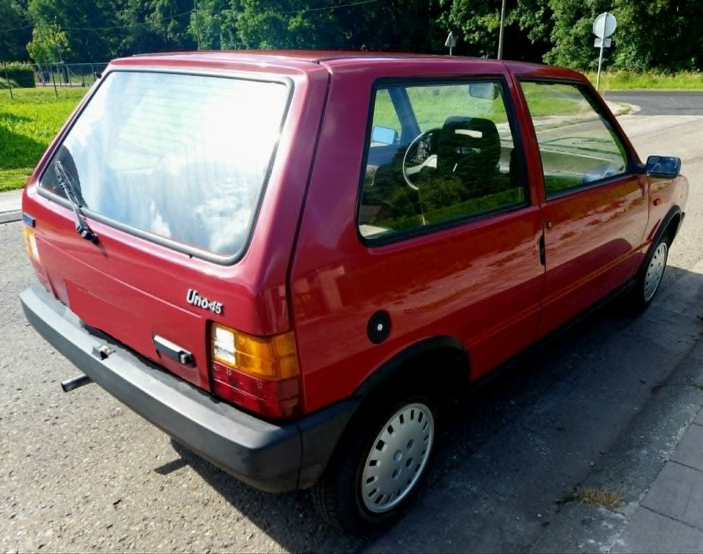 FIAT UNO 45 - 1000 FIRE, Autos, Rouge, Achat, Uno, Boîte manuelle