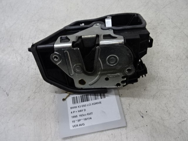 SERRURE DE PORTE AVANT GAUCHE BMW X3 (E83) (7202143), Utilisé, Gauche, BMW