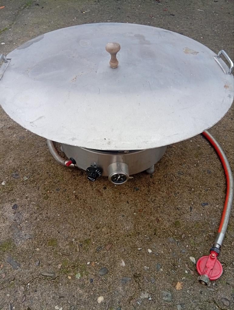 Friteuse conique au gaz