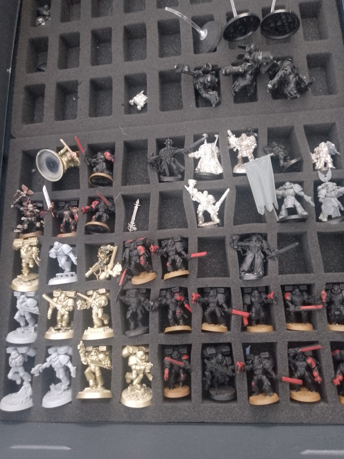 Warhammer space marine jetpack units met koffer, Hobby en Vrije tijd, Wargaming, Ophalen, Warhammer, Figuurtje(s)