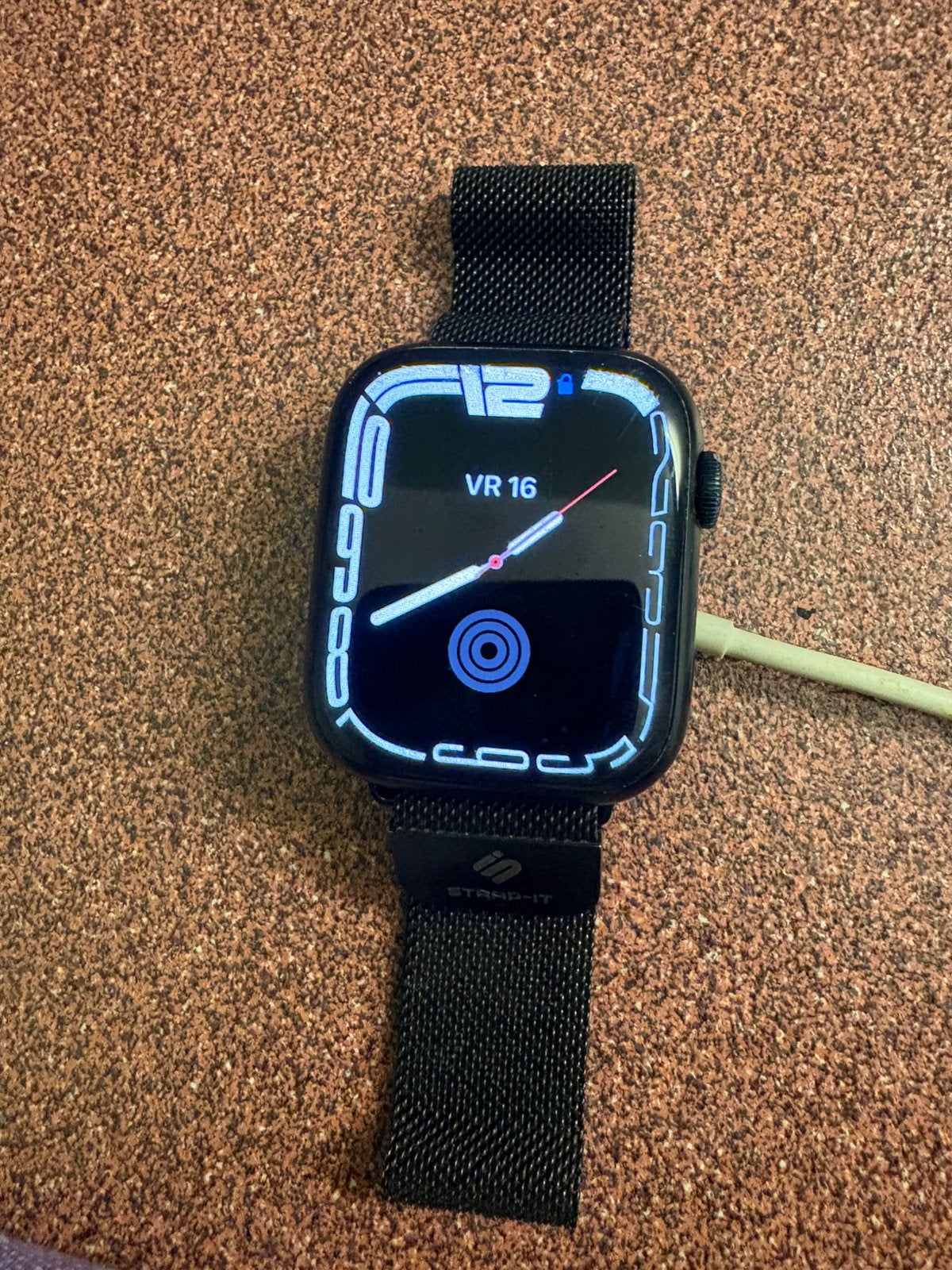 Apple iWatch series 7 44mm midnight black, Handtassen en Accessoires, Ophalen, Zo goed als nieuw