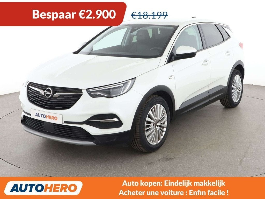 Opel Grandland X 1.2 Turbo Elite (automatique), Autos, Opel, Cuir, Achat, 5 portes, 96 kW
