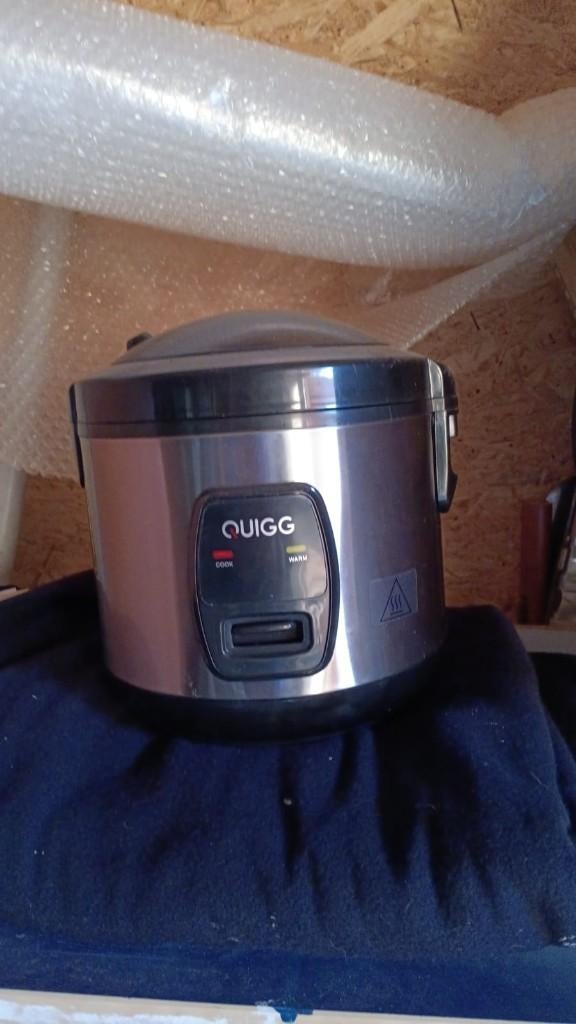 rijstkoker / stoomkoker quigg, Elektronische apparatuur, Ophalen, Nieuw, Airfryer, Minder dan 750 gram