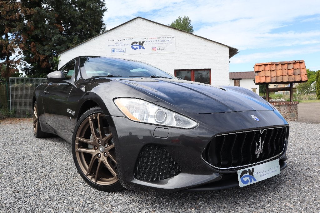 Maserati Granturismo 4.2i V8 MC Stradale, Argent ou Gris, Achat, Capteur de stationnement, Beige