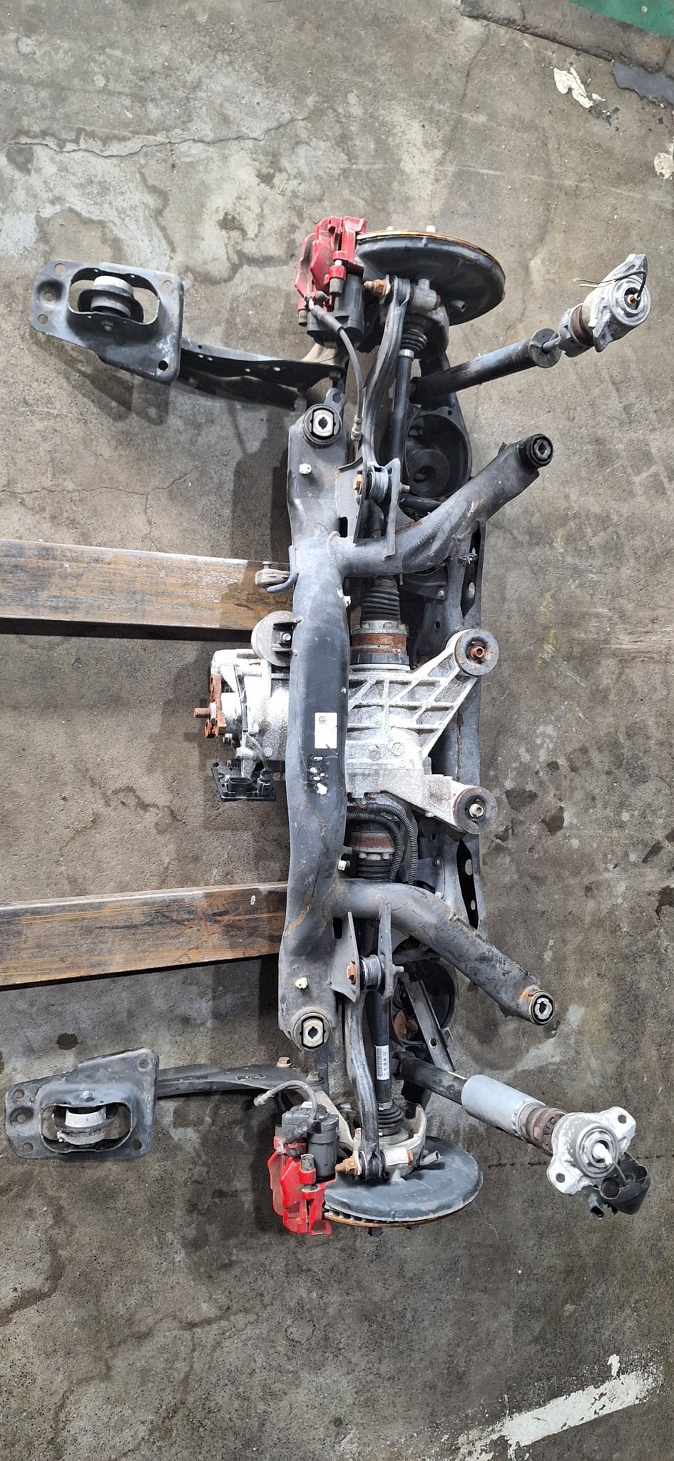 Complete Achteras Subframe Audi S3 RS3 Golf R 4x4 5Q0505235J, Gebruikt, -, -, -