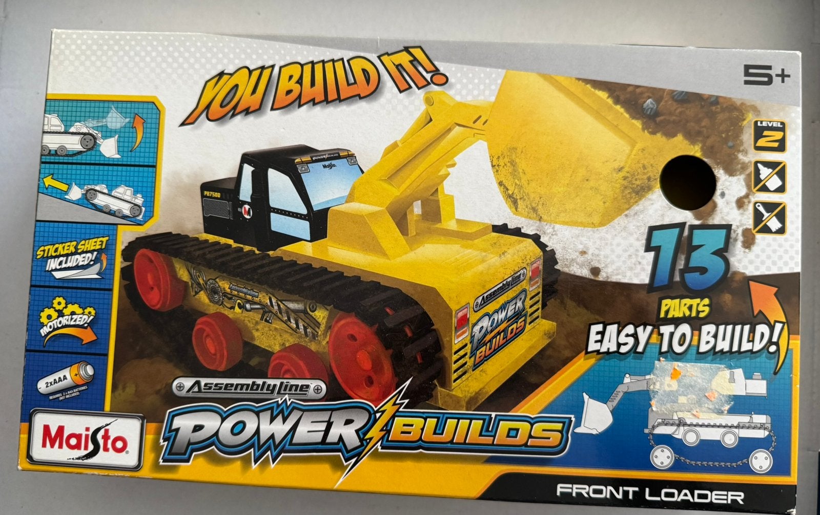 Maisto power builds front loader, Ophalen of Verzenden, Nieuw