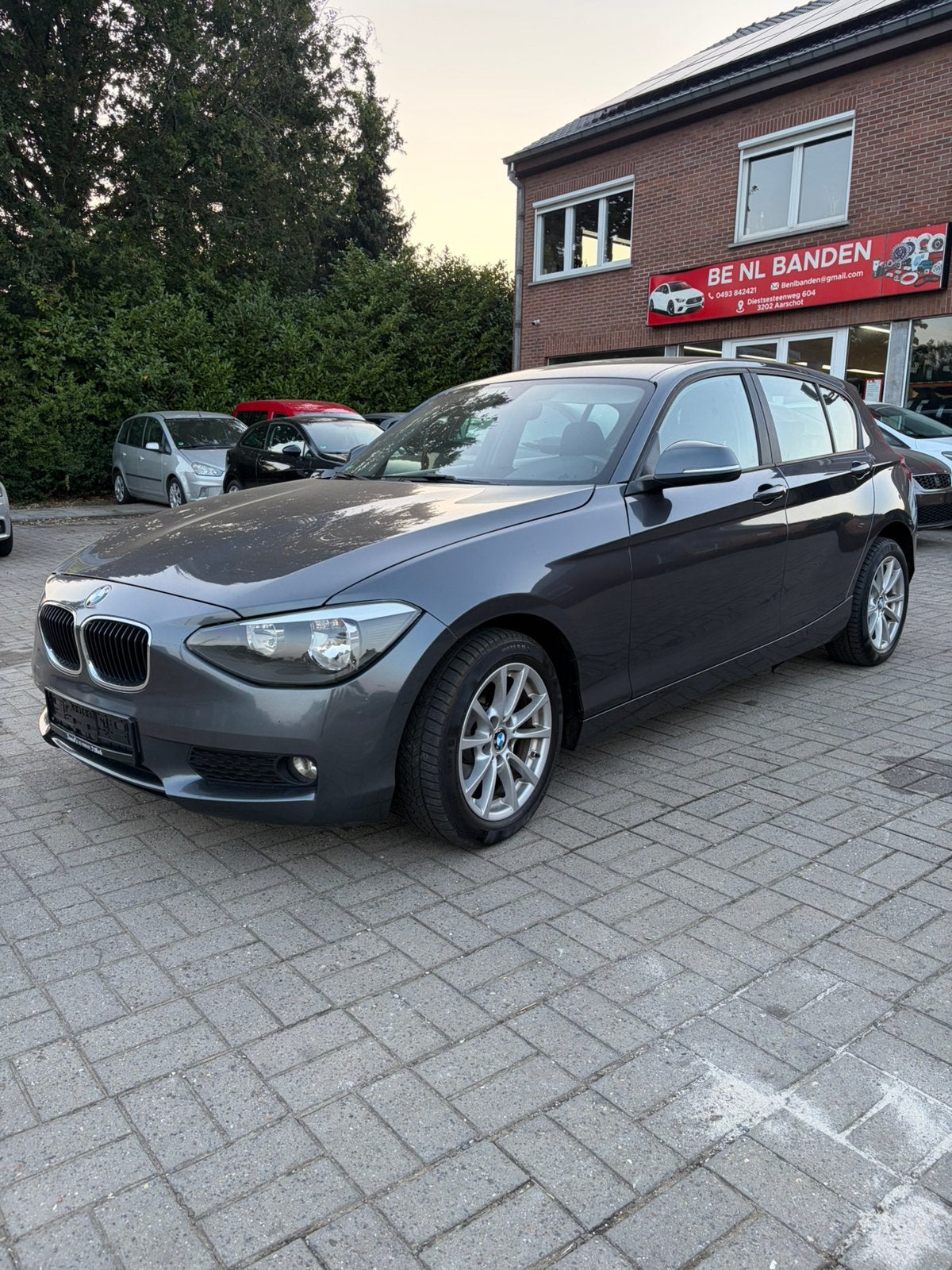 BMW 114i 1.6 benzine met airco euro 6b Keuring voor verkoop, Auto's, 1 Reeks, Euro 6, Bedrijf, Handgeschakeld