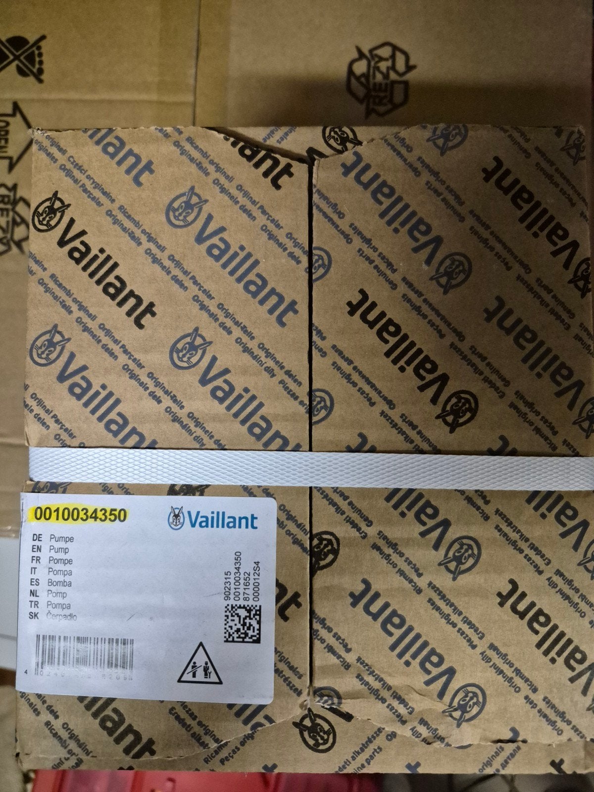 Pompe Vaillant 0010034350, Enlèvement ou Envoi
