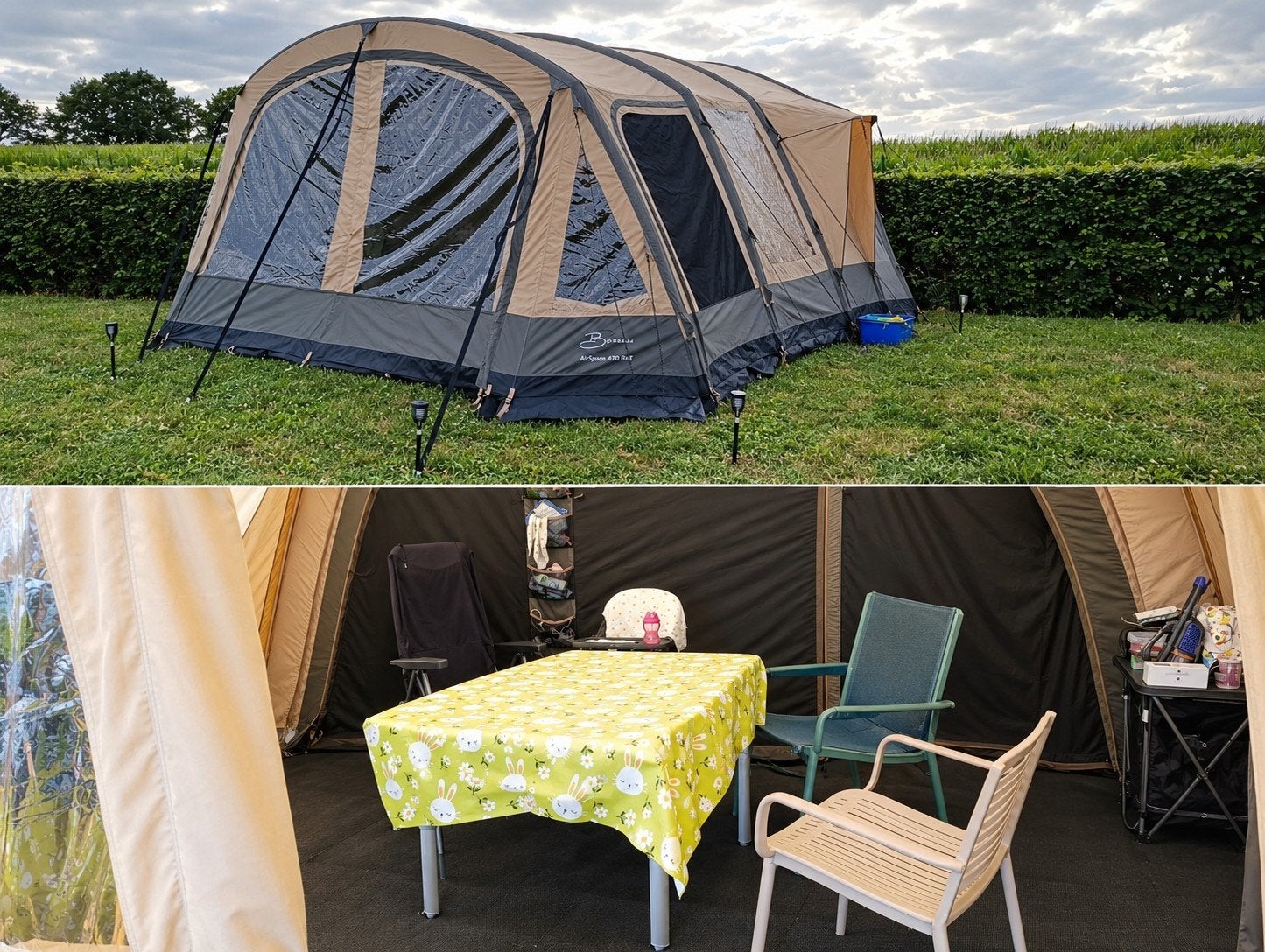 Bardani AirSpace 470 RSTC, Caravans en Kamperen, Ophalen, Nieuw, Tot en met 6