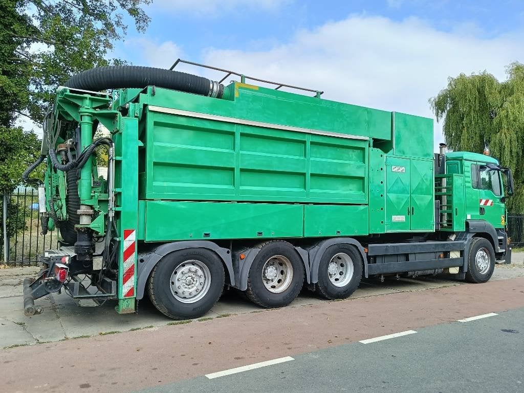 MTS 4A 14T 36.000V MAN saugbagger vacuum truck, Autos, Camions, Autres marques, Achat, Autres carburants, TVA déductible