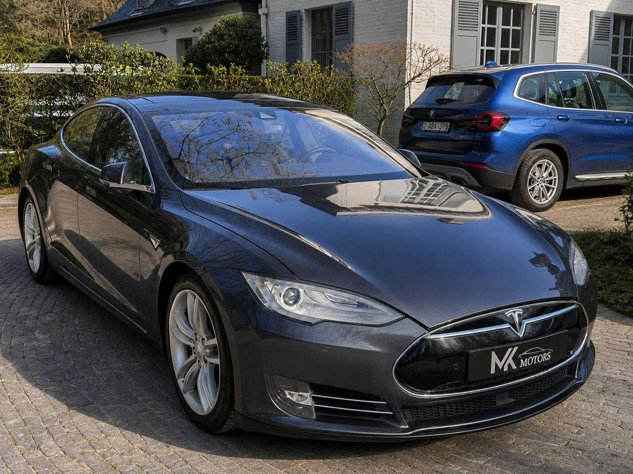 Tesla Model S 85D Dual Motor | Autopilot | Pano | Air Suspe, Autos, Tesla, 0 kg, Argent ou Gris, 388 kW, Noir