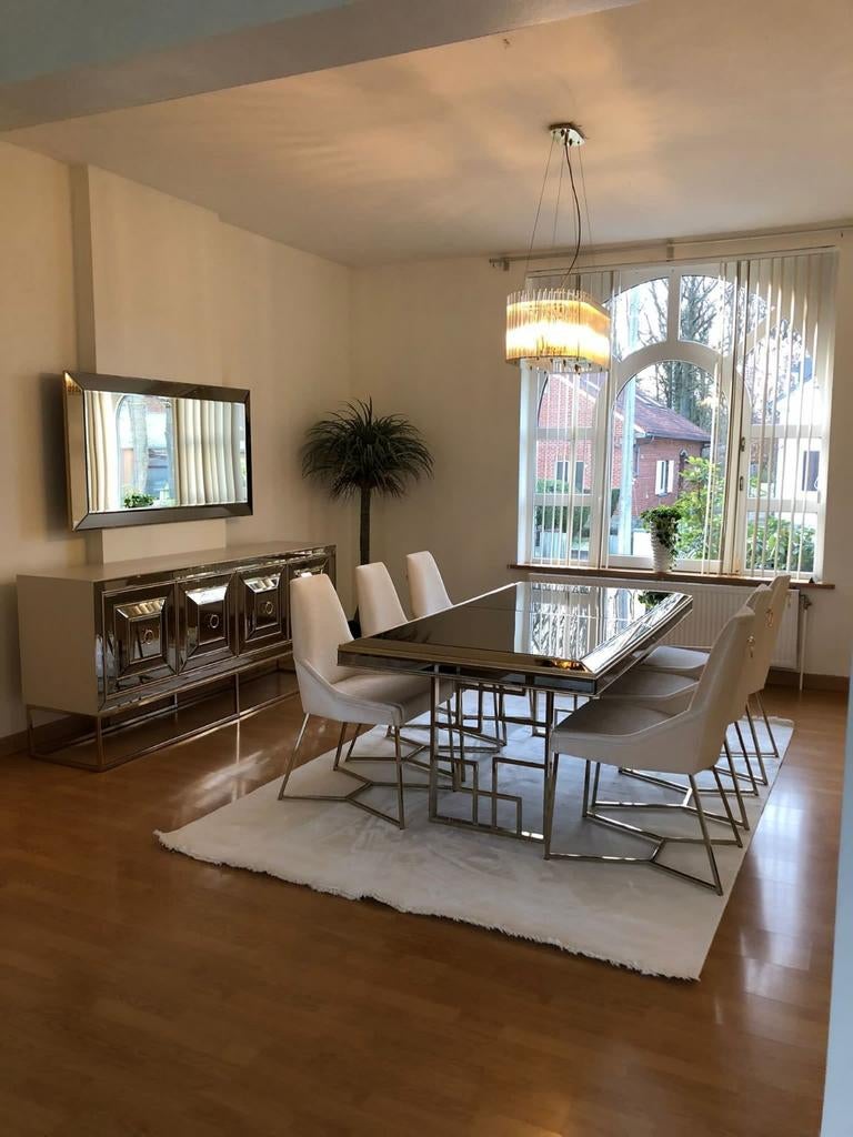 Vide maison // meubles // salon // chaises, Enlèvement ou Envoi, Beige