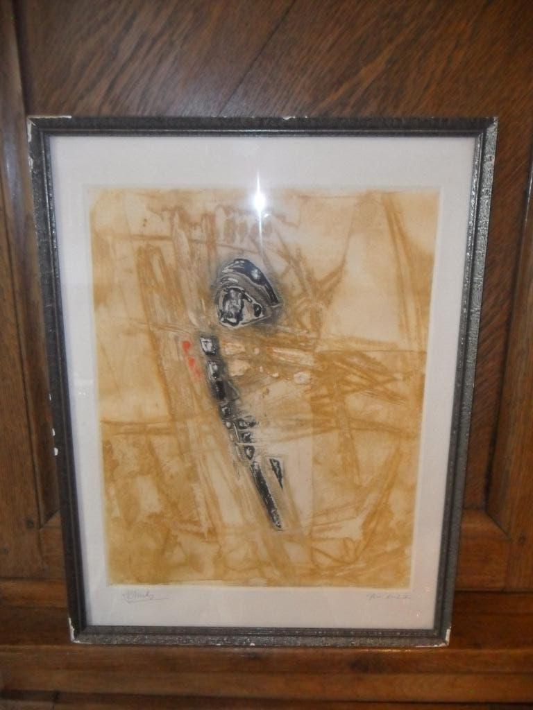 Ets van René Mels (Herent 1909-1977 Kraainem), Antiek en Kunst, Kunst | Etsen en Gravures, Ophalen of Verzenden, Lithografie, Gesigneerd