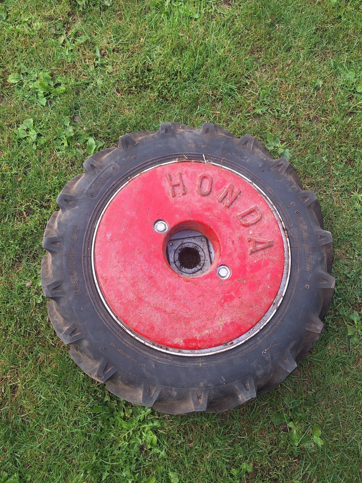 wielen motoculteur honda, Ophalen