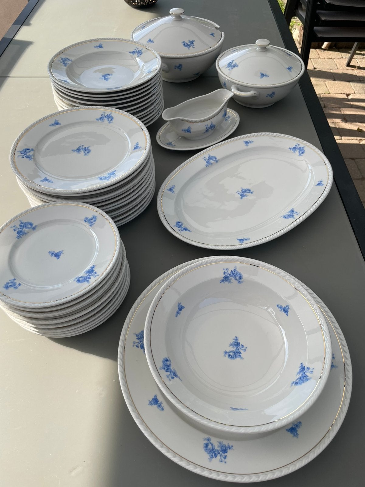 Service vaisselle Bareuther Bavaria vintage, Enlèvement
