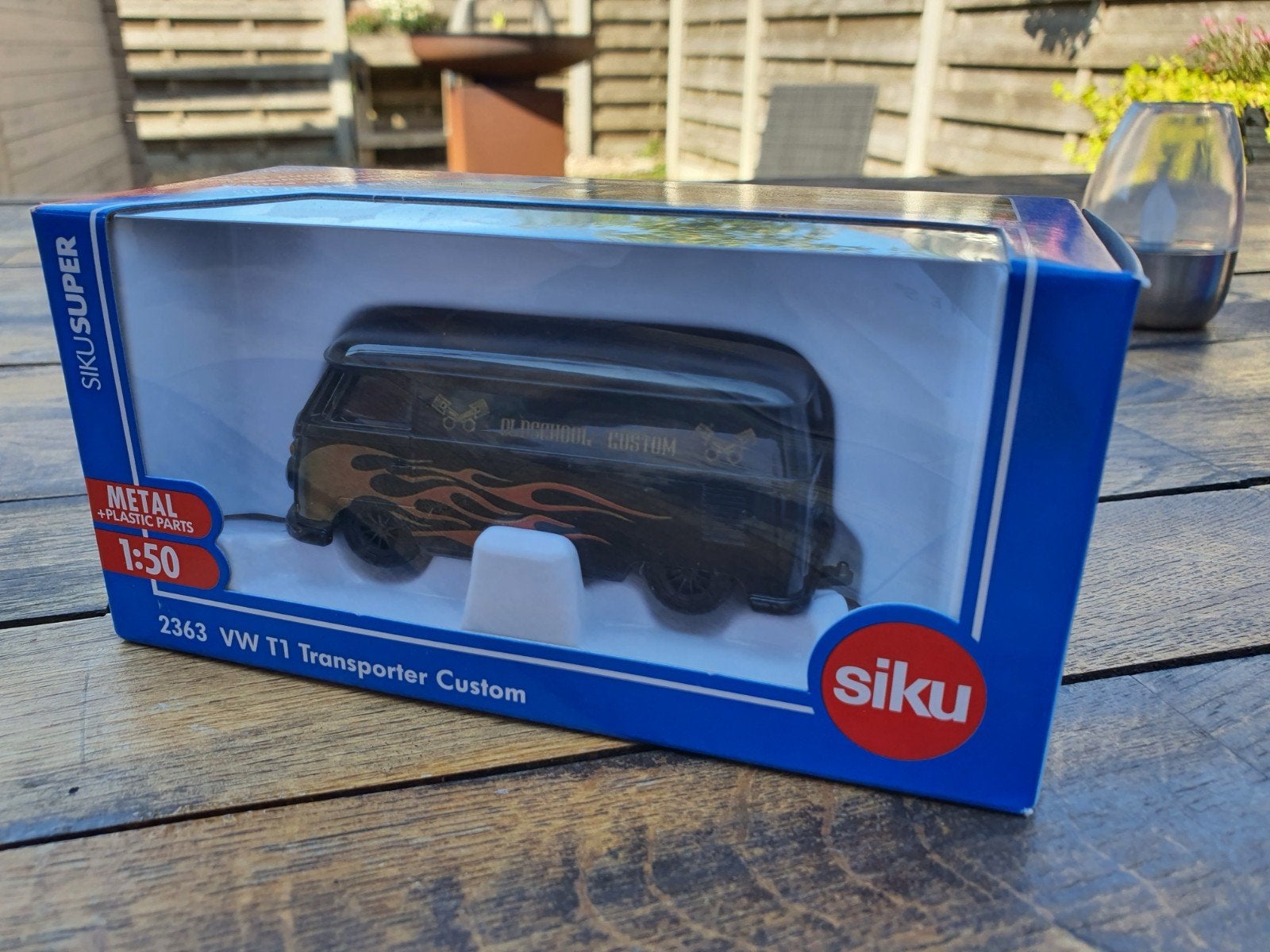 siku 1.43 vw custom bus, Ophalen, SIKU