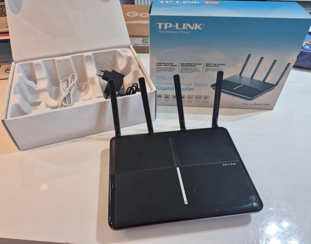 TP-Link archer C2600 internet wifi 5 router (802.11ac), Ophalen of Verzenden, Router