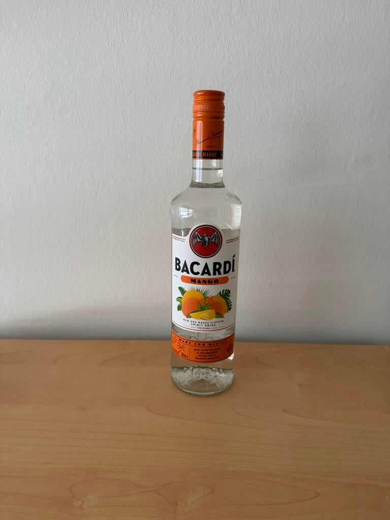 Bacardi mango - dicht, Verzamelen, Ophalen of Verzenden