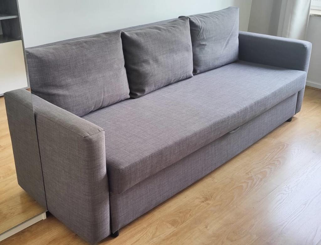 Canapé convertible 225cm x100cm très bon état, Maison & Meubles, Canapés | Salons, Comme neuf, Banc droit, Trois personnes, 200 à 250 cm