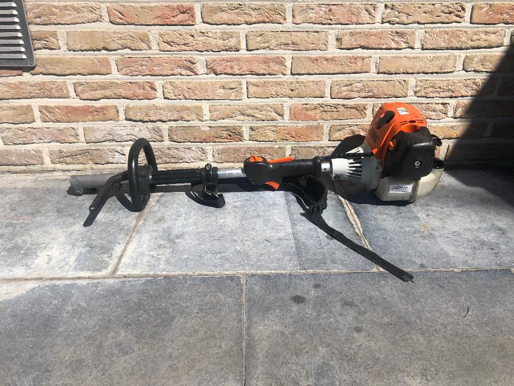 Stihl KM 130R Combi, Tuin en Terras, Ophalen, Gebruikt, Benzine, Stihl