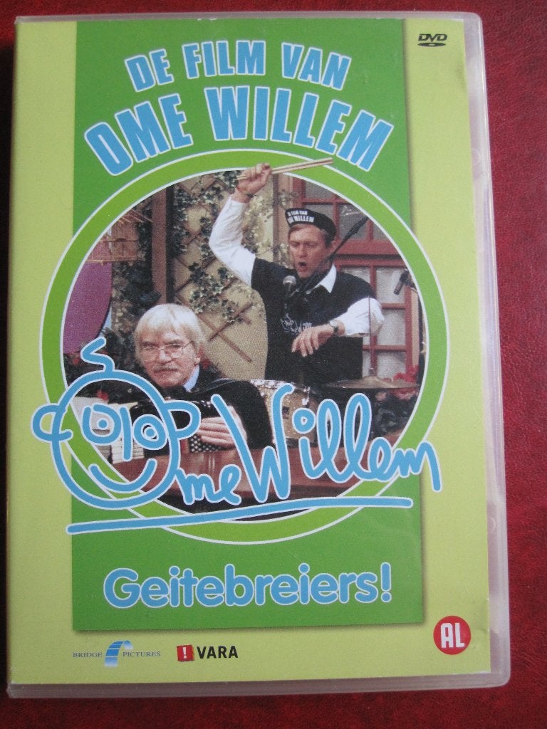 De Film van Ome Willem - Geitebreiers!, Cd's en Dvd's, Dvd's | Kinderen en Jeugd, Show, Alle leeftijden, Zo goed als nieuw, Educatief