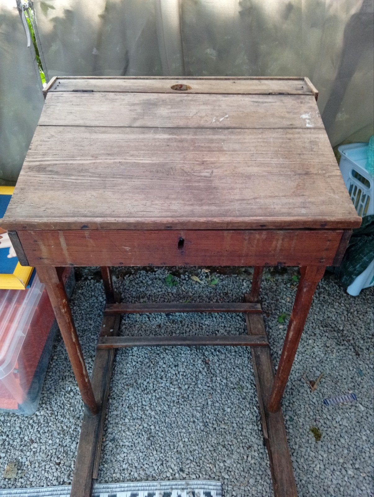 Ancien banc d' école, Antiquités & Art, Enlèvement