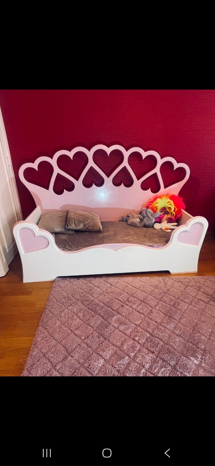 mooie bed voor een princess, Enlèvement, Comme neuf, Matelas