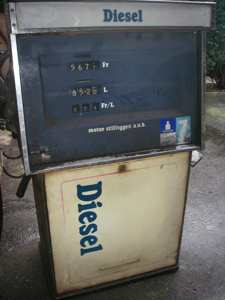 ancienne pompe à carburant, Collections, Marques & Objets publicitaires, Utilisé, Autres types, Enlèvement