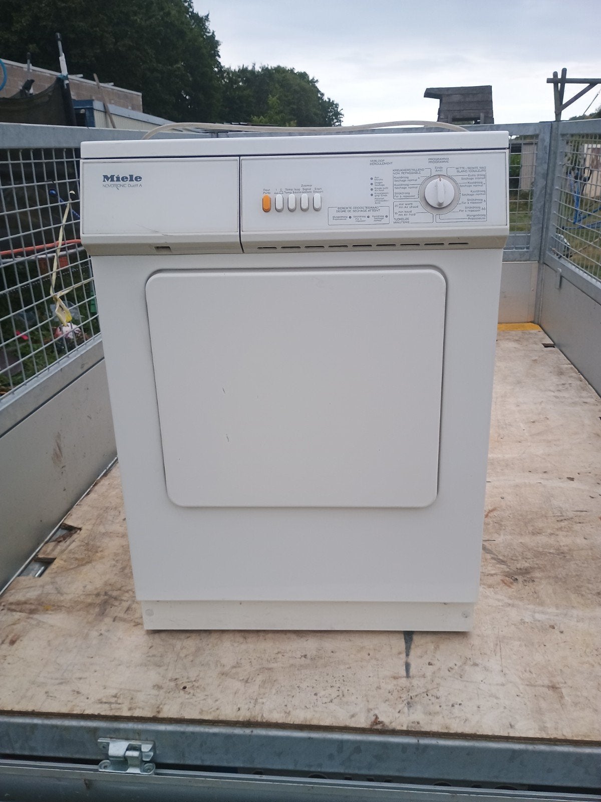 Sèche-linge Miele, Enlèvement