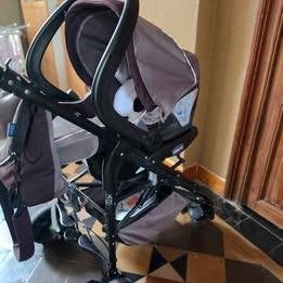 CHICCO Pousette trio siège de voiture landeau, Autres marques, Poussette combi, Avec siège auto, Enlèvement