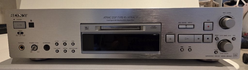 minidisc deck MDS-JB940 qs reeks, Enlèvement ou Envoi, Lecteur MiniDisc