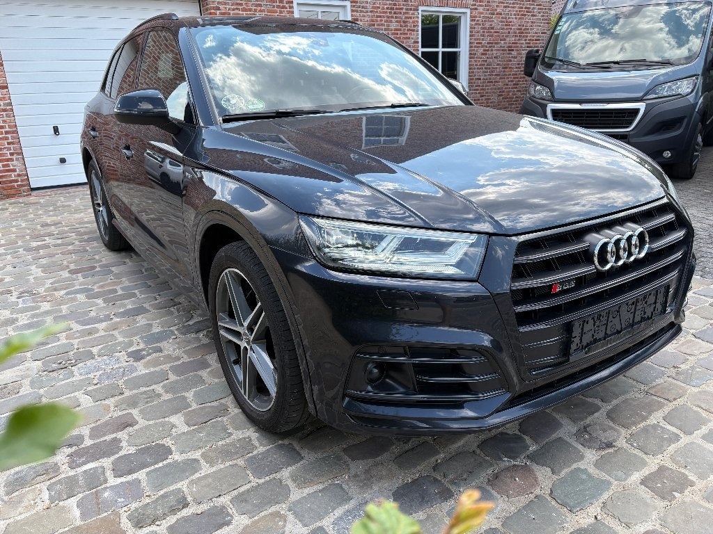 Audi SQ5 Quattro 354 PK, Auto's, Automaat, Blauw, Leder, Bedrijf