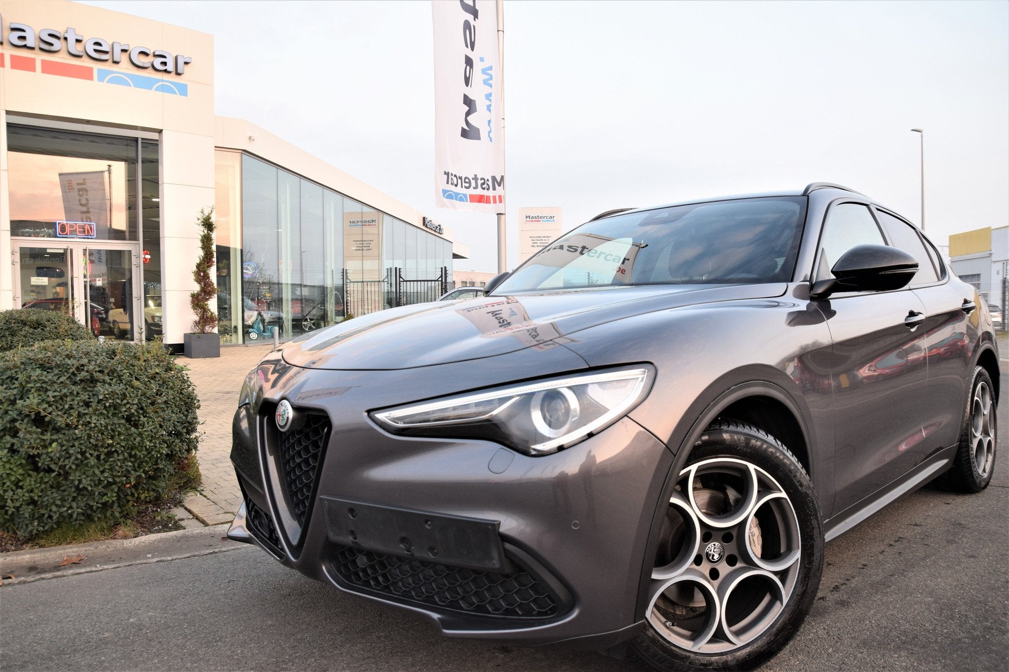 Alfa Romeo Stelvio 2.2D B-Tech 160 PK (automatique), Cuir, Achat, Alarme, Entreprise