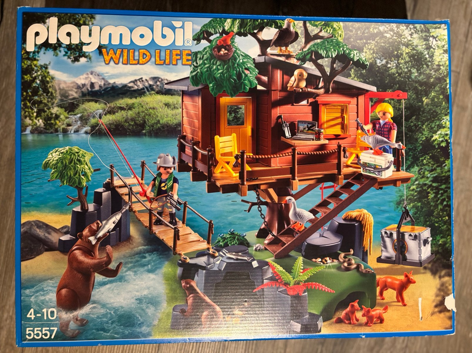 Playmobil Cabane 5557, Bâtiment, Comme neuf, Country, Kit complet