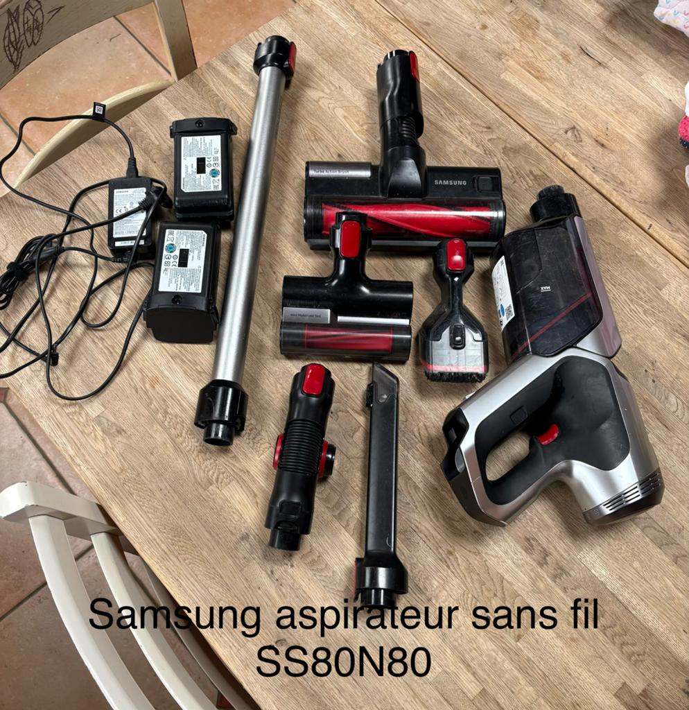 Samsung draadloze stofzuiger, Elektronische apparatuur, Stofzuigers, Ophalen, Draadloos, Zo goed als nieuw, Reservoir