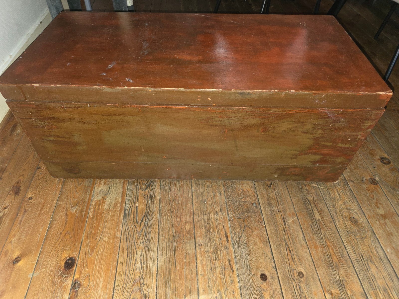 coffre en bois ancien, Enlèvement