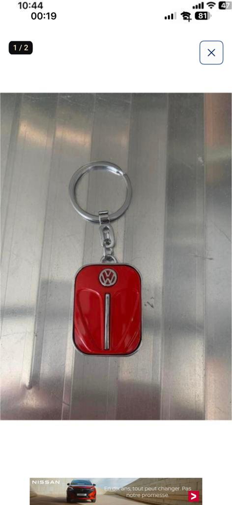 Vintage VW sleutelhanger, Verzamelen, Ophalen of Verzenden, Zo goed als nieuw