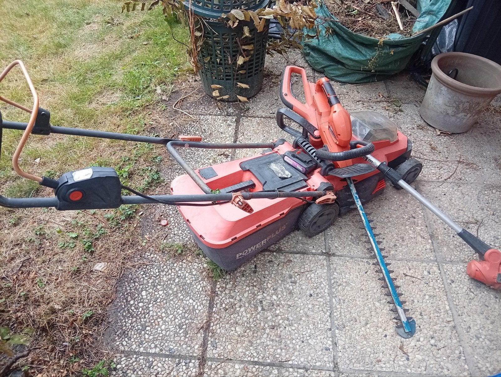 accu set tuin, Tuin en Terras, Ophalen