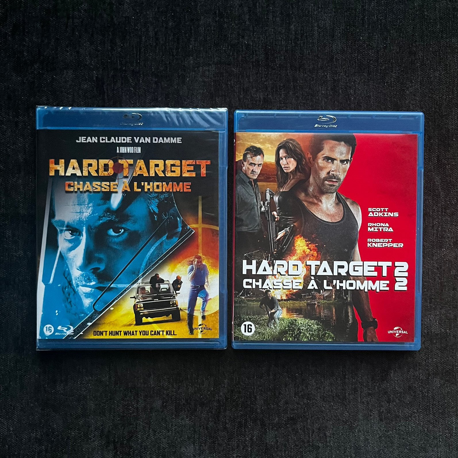 Hard Target (sealed) + Hard Target 2 (Blu-ray)Benelux versie, CD & DVD, Blu-ray, Enlèvement ou Envoi, Film, Classiques, Blu-ray