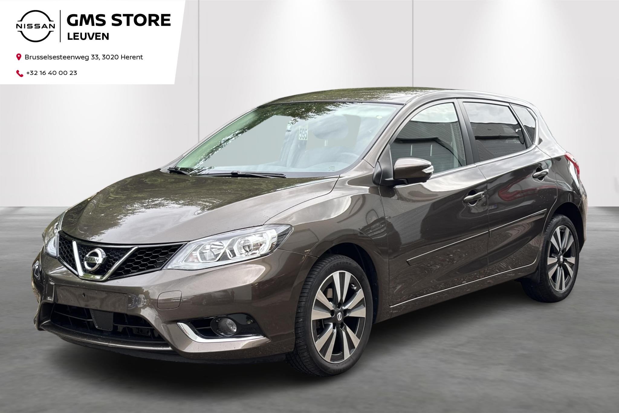 Nissan Pulsar 1.2 DIG-T Connect Edition Xtronic, Stof, Gebruikt, Euro 6, 4 cilinders