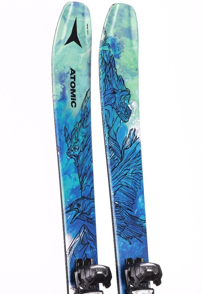 172 cm freeride ski's ATOMIC BENT 100 2023, grip walk, 160 tot 180 cm, Gebruikt, Verzenden, Carve