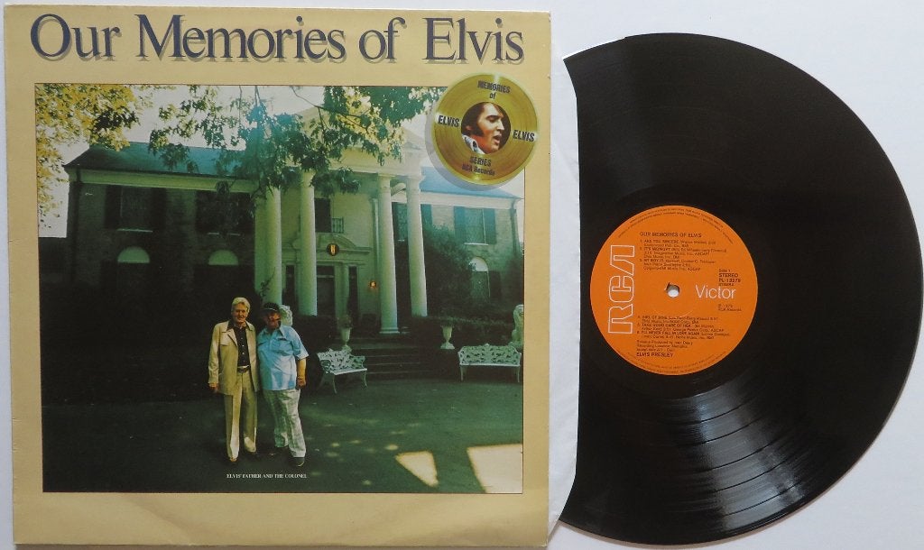 Elvis Presley - Our memories of Elvis. Lp, Cd's en Dvd's, Vinyl | Rock, LP, Gebruikt, Ophalen of Verzenden, Classic Rock