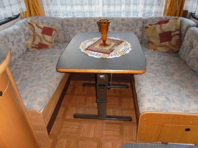 DIADEM 515--Frans lengtebed,rondzit-Boiler/verwarming+tent--, Caravans en Kamperen, Rondzit, Tabbert, 5 tot 6 meter, Schokbreker