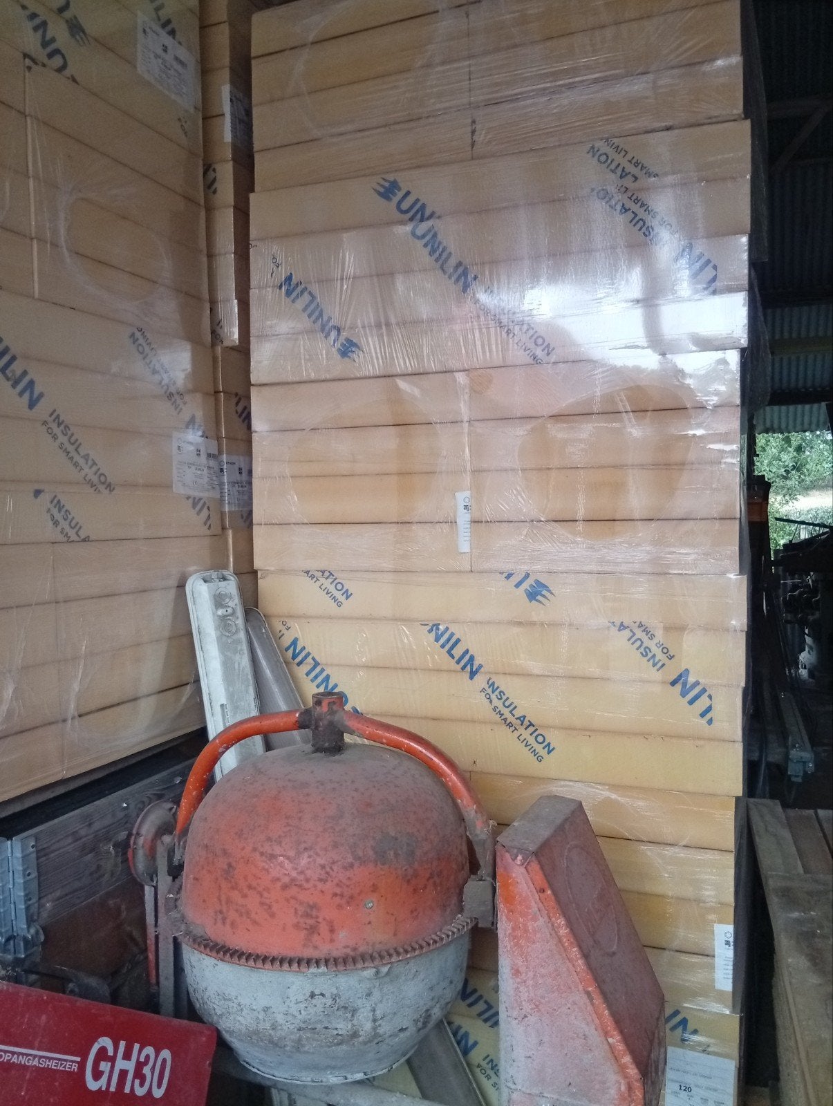 Unilin u-therm Roof isolatie 120mm, Doe-het-zelf en Bouw, Ophalen, Nieuw, 8 tot 12 cm, 15 m² of meer