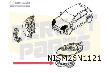 Nissan Micra (9/25-) (K15) (HTB) dagrijlicht Links Origineel, Autos : Pièces & Accessoires, Neuf, -, -, -