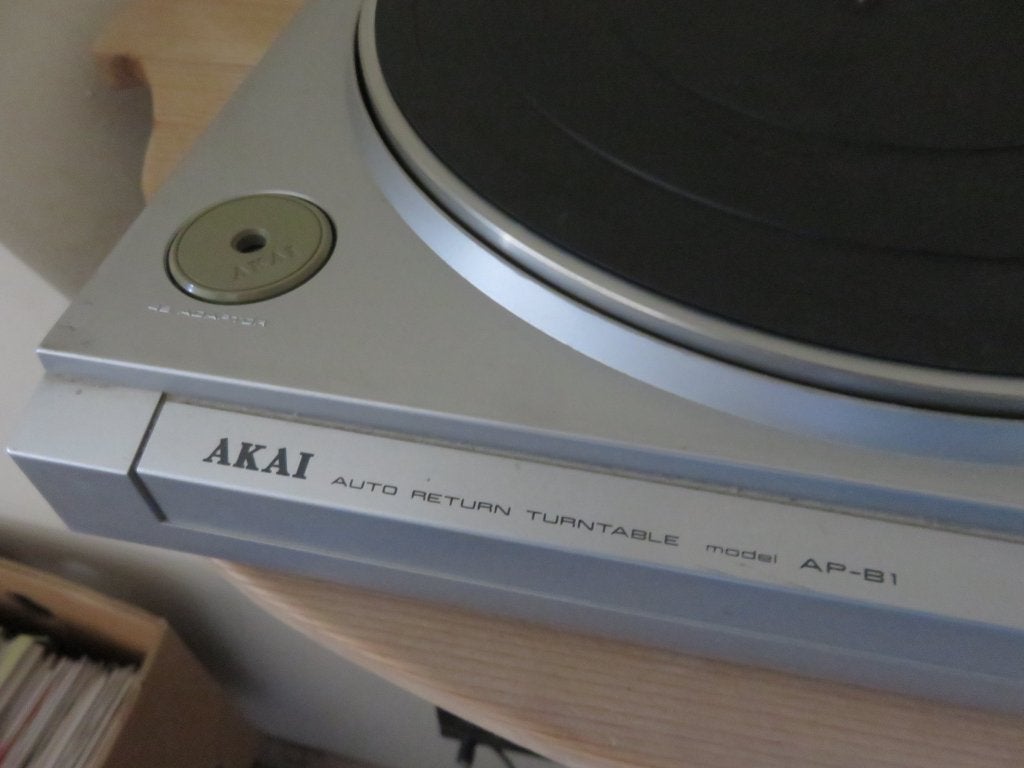 Retour automatique de la platine Akai AP-B1, TV, Hi-fi & Vidéo, Tourne-disques, Réglage pitch, Tourne-disque, Enlèvement, Utilisé
